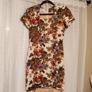 Vintage floral dress